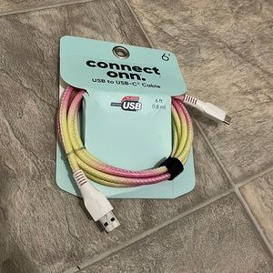 Connect onn USB cord